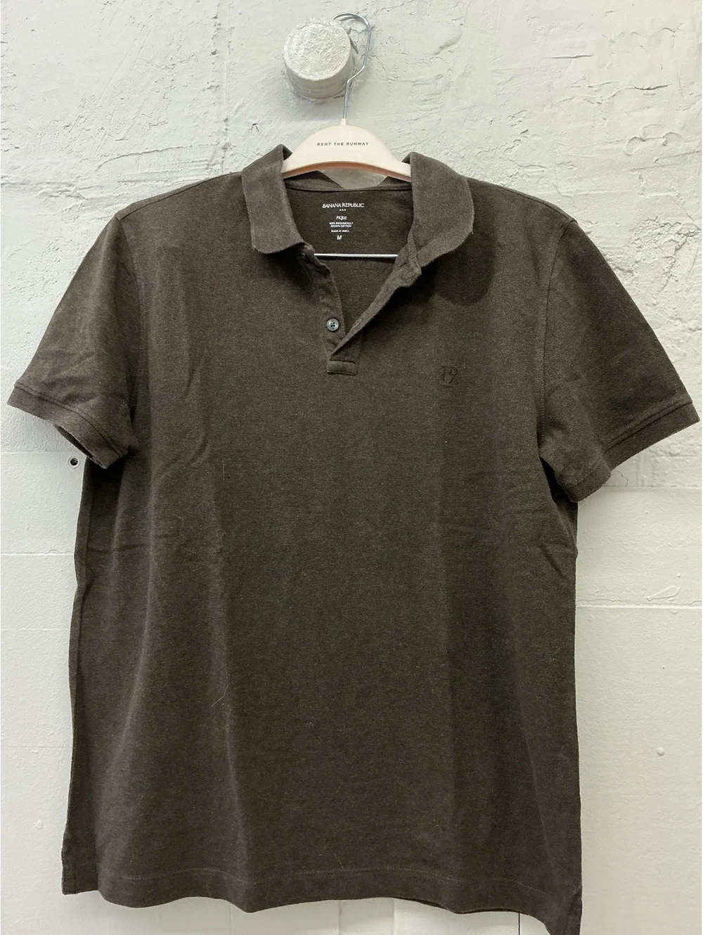 Bundle of 2 Banana Republic Men's Pique Polo Shirts